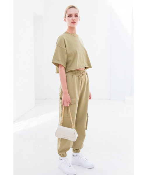 ALEXIA STAM（アリシアスタン）の「【ViVi 6月号掲載】Three-Way Chain Bag/スリーウェイチェーンバッグ（ショルダーバッグ・レディース・ブラック/ベージュ/アイボリー・FREE）」の9枚目の写真