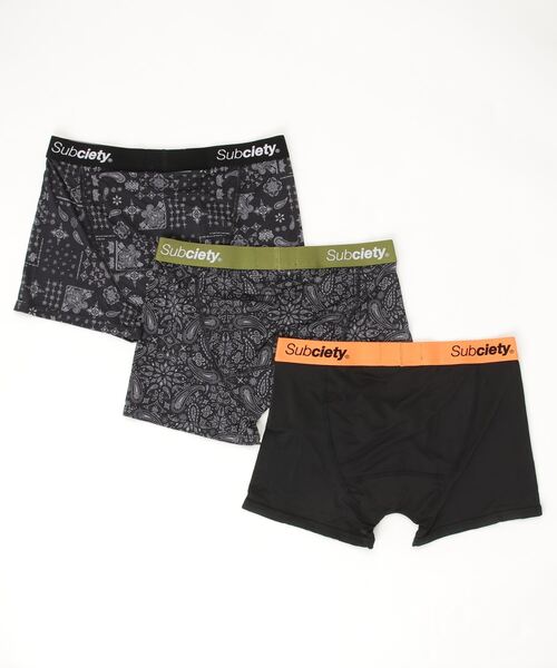 Subciety(サブサエティ)の「BOXER SHORTS(ボクサーパンツ・メンズ・ブラック/マルチ/ブラック系その他/ブラック系その他2/その他1/その他/ブラック系その他3・SMALL/MEDIUM/LARGE)」の10枚目の写真