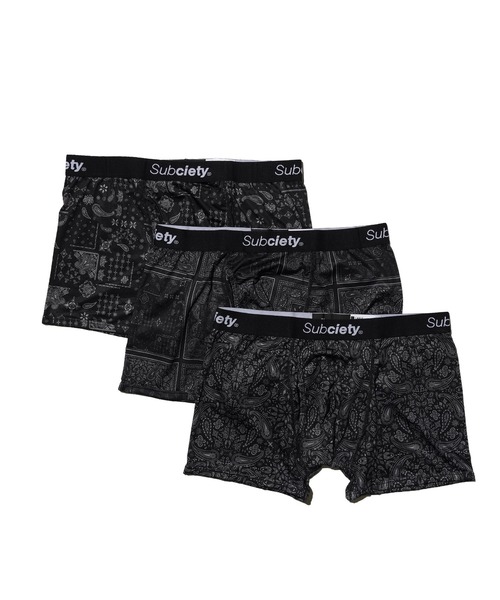Subciety(サブサエティ)の「BOXER SHORTS(ボクサーパンツ・メンズ・ブラック/マルチ/ブラック系その他/ブラック系その他2/その他1/その他/ブラック系その他3・SMALL/MEDIUM/LARGE)」の4枚目の写真