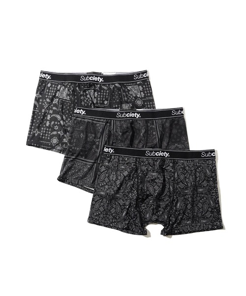 Subciety(サブサエティ)の「BOXER SHORTS(ボクサーパンツ・メンズ・ブラック/マルチ/ブラック系その他/ブラック系その他2/その他1/その他/ブラック系その他3・SMALL/MEDIUM/LARGE)」の5枚目の写真