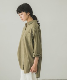 かぐれ | 草木染オーガニックコットンシャツ(シャツ/ブラウス)