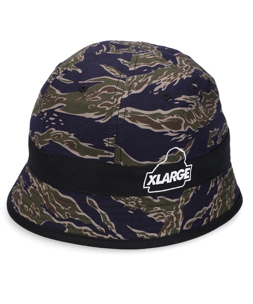 XLARGE(エクストララージ)の「CAMO BUCKET HAT(ハット・メンズ・ベージュ/オリーブ/グリーン・M/L)」の1枚目の写真