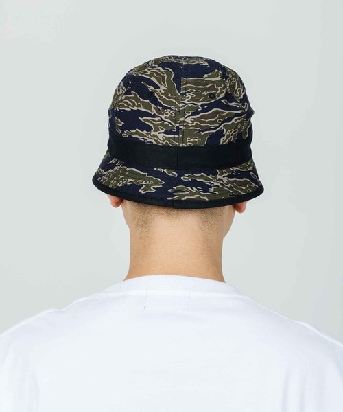 XLARGE(エクストララージ)の「CAMO BUCKET HAT(ハット・メンズ・ベージュ/オリーブ/グリーン・M/L)」の9枚目の写真