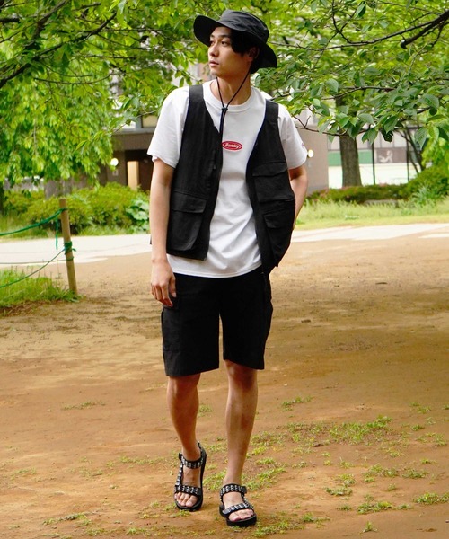 Russell Athletic(ラッセルアスレティック)の「Russell Athletic Berkley刺繍T(Tシャツ/カットソー・メンズ・ホワイト/ブラック/グリーン系その他・S/M/L/XL)」の21枚目の写真