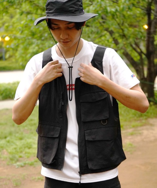 Russell Athletic(ラッセルアスレティック)の「Russell Athletic Berkley刺繍T(Tシャツ/カットソー・メンズ・ホワイト/ブラック/グリーン系その他・S/M/L/XL)」の19枚目の写真