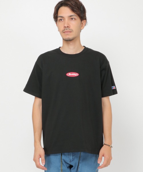 Russell Athletic(ラッセルアスレティック)の「Russell Athletic Berkley刺繍T(Tシャツ/カットソー・メンズ・ホワイト/ブラック/グリーン系その他・S/M/L/XL)」の6枚目の写真