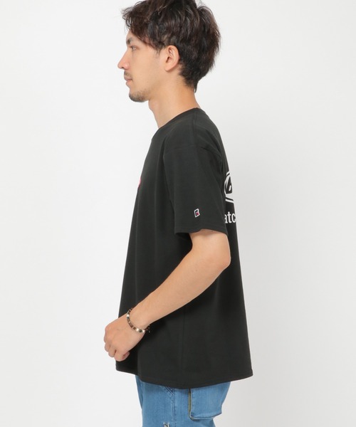 Russell Athletic(ラッセルアスレティック)の「Russell Athletic Berkley刺繍T(Tシャツ/カットソー・メンズ・ホワイト/ブラック/グリーン系その他・S/M/L/XL)」の4枚目の写真