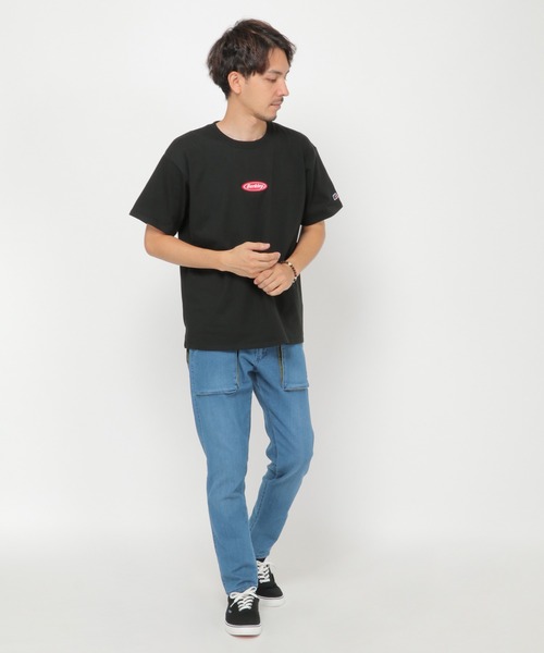 Russell Athletic(ラッセルアスレティック)の「Russell Athletic Berkley刺繍T(Tシャツ/カットソー・メンズ・ホワイト/ブラック/グリーン系その他・S/M/L/XL)」の14枚目の写真