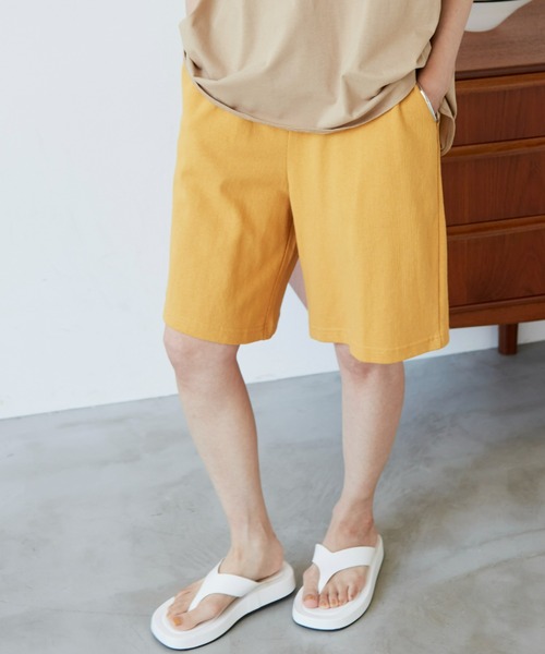 Auntie Rosa Holiday(アンティローザホリデー)の「ヘヴィーウェイトコットンショートパンツ(その他パンツ・レディース・ベージュ/ブラック/モカ/マスタード/グリーン/ナチュラル・FREE/SMALL)」の6枚目の写真