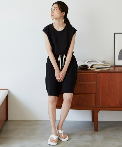 Auntie Rosa Holiday(アンティローザホリデー)の「ヘヴィーウェイトコットンショートパンツ(その他パンツ・レディース・ベージュ/ブラック/モカ/マスタード/グリーン/ナチュラル・FREE/SMALL)」の13枚目の写真