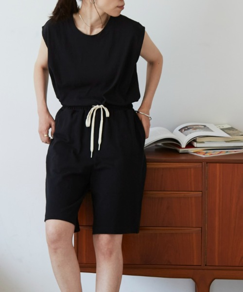 Auntie Rosa Holiday(アンティローザホリデー)の「ヘヴィーウェイトコットンショートパンツ(その他パンツ・レディース・ベージュ/ブラック/モカ/マスタード/グリーン/ナチュラル・FREE/SMALL)」の9枚目の写真