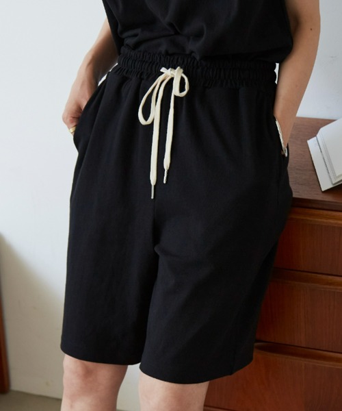 Auntie Rosa Holiday(アンティローザホリデー)の「ヘヴィーウェイトコットンショートパンツ(その他パンツ・レディース・ベージュ/ブラック/モカ/マスタード/グリーン/ナチュラル・FREE/SMALL)」の20枚目の写真