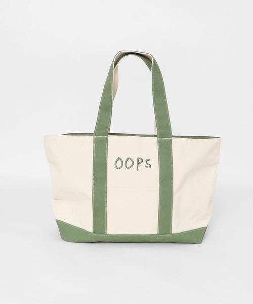 URBAN RESEARCH Sonny Label（アーバンリサーチサニーレーベル）の「OOPS　ビッグトートバッグ（トートバッグ・メンズ・カーキ/マスタード/ブラック・ONE）」の4枚目の写真