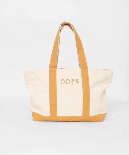 URBAN RESEARCH Sonny Label（アーバンリサーチサニーレーベル）の「OOPS　ビッグトートバッグ（トートバッグ・メンズ・カーキ/マスタード/ブラック・ONE）」の6枚目の写真