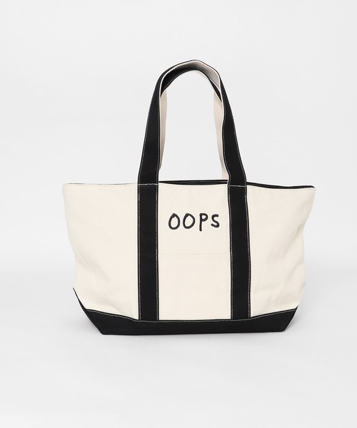 URBAN RESEARCH Sonny Label（アーバンリサーチサニーレーベル）の「OOPS　ビッグトートバッグ（トートバッグ・メンズ・カーキ/マスタード/ブラック・ONE）」の10枚目の写真