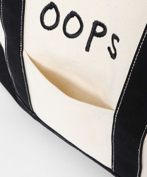 URBAN RESEARCH Sonny Label（アーバンリサーチサニーレーベル）の「OOPS　ビッグトートバッグ（トートバッグ・メンズ・カーキ/マスタード/ブラック・ONE）」の16枚目の写真