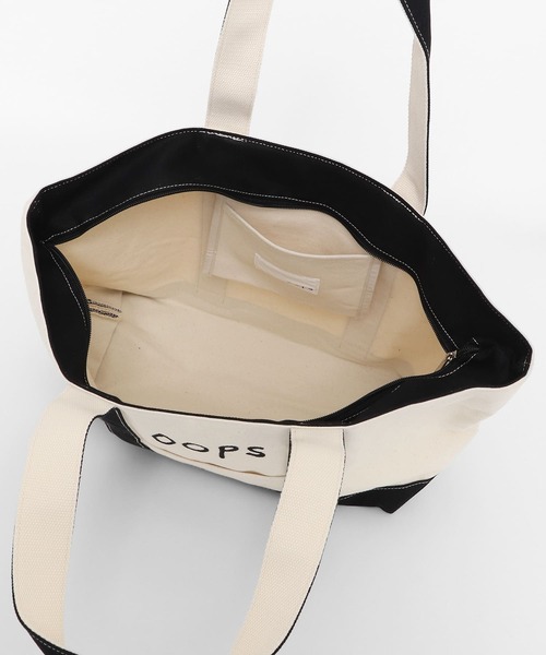 URBAN RESEARCH Sonny Label（アーバンリサーチサニーレーベル）の「OOPS　ビッグトートバッグ（トートバッグ・メンズ・カーキ/マスタード/ブラック・ONE）」の14枚目の写真