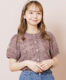 flower | ブルーミングシアートップ(Tシャツ/カットソー)