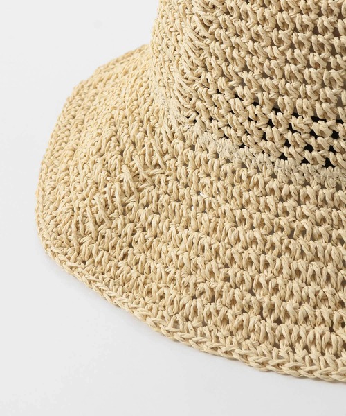 URBAN RESEARCH DOORS（アーバンリサーチドアーズ）の「ペーパーソフトハット（ハット・レディース・ベージュ/ナチュラル・ONE）」の11枚目の写真