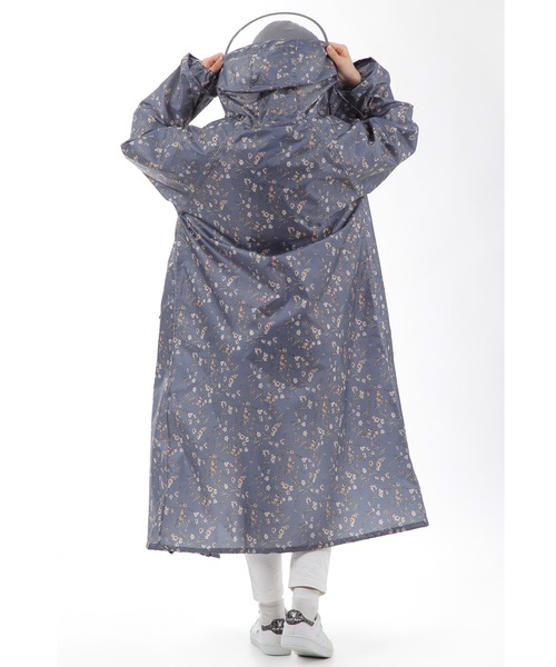 ピサーノ☆新品未使用☆レインコート♡イエロー　大きいサイズ☆レディース Beaurance （ビューランス）】オーバーサイズギャザーレイン