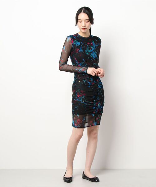 Desigual(デシグアル)の「スリムミディワンピース(ワンピース・レディース・ブラック・2L/SS/S/M/L)」の6枚目の写真