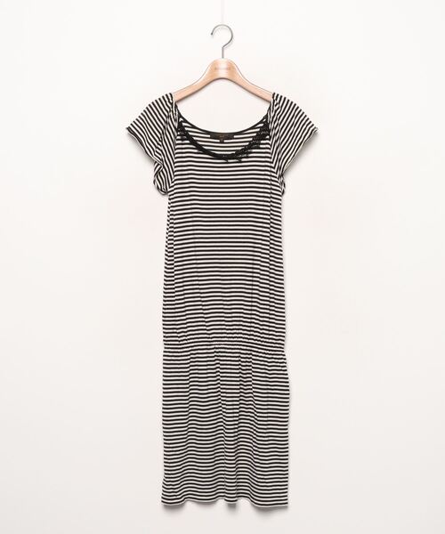 ブランド古着 ボーダー柄半袖ワンピース ワンピース Lapis Luce Per Beams ラピスルーチェパービームス のファッション通販 Zozoused