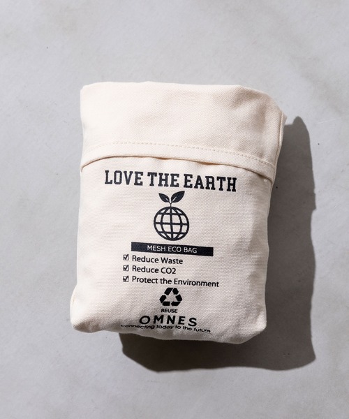 OMNES（オムネス）の「メッシュエコバック（エコバッグ/サブバッグ・レディース・キナリ/ブラウン/イエロー/ブルー・FREE）」の19枚目の写真