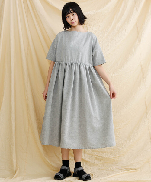 ブランド古着 半袖ワンピース ワンピース Merlot Ikyu メルローイキュウ のファッション通販 Zozoused