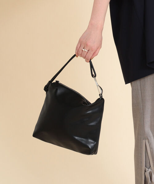 Ray BEAMS(レイビームス)の「Ray BEAMS / 2way リング バッグ(トートバッグ・レディース・ブラック/グリーン系その他2・ONE SIZE)」の20枚目の写真