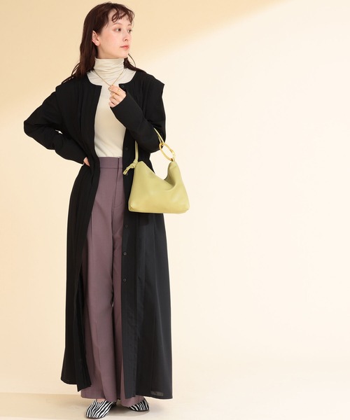 Ray BEAMS(レイビームス)の「Ray BEAMS / 2way リング バッグ(トートバッグ・レディース・ブラック/グリーン系その他2・ONE SIZE)」の16枚目の写真