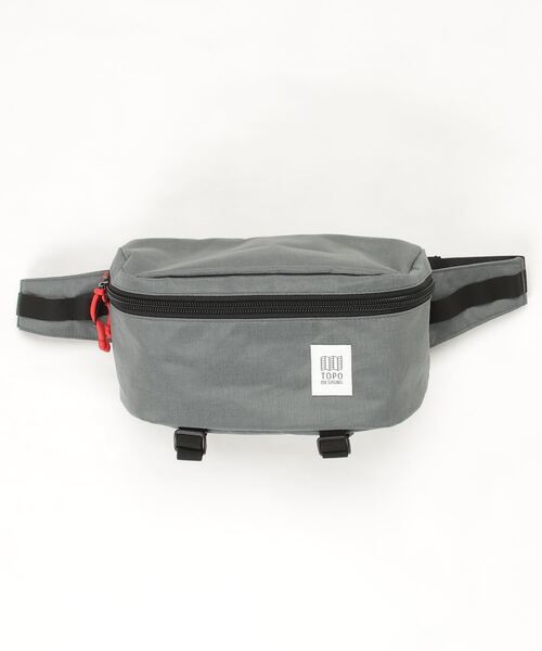 TOPO DESIGNS（トポデザインズ）の「HIP PACK CLASSIC（ショルダーバッグ・メンズ・オリーブ/チャコールグレー・FREE）」の9枚目の写真