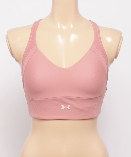 UNDER ARMOUR（アンダーアーマー）の「UAインフィニティ ブラ ミッド リブ（トレーニング/レディース）（スポーツブラ・レディース・ネイビー/ブラック/ダークパープル/ピンク・L/S/XL/M）」の4枚目の写真