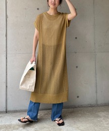 CAPRICIEUX LE'MAGE | メッシュフレンチワンピース(ワンピース)