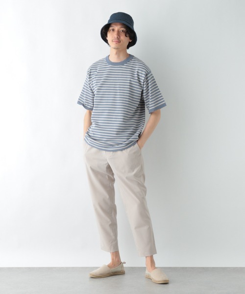 GLOBAL WORK(グローバルワーク)の「爽快DRYタッチテーパーパンツ/956875(スラックス・メンズ・グレー系その他6/ダークブラウン/オフホワイト/その他/ライトベージュ・MEDIUM/LARGE/SMALL)」の13枚目の写真