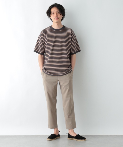 GLOBAL WORK(グローバルワーク)の「爽快DRYタッチテーパーパンツ/956875(スラックス・メンズ・グレー系その他6/ダークブラウン/オフホワイト/その他/ライトベージュ・MEDIUM/LARGE/SMALL)」の21枚目の写真