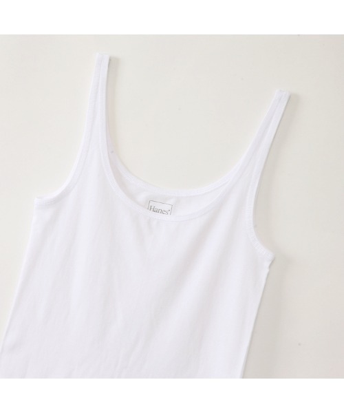 HANES（ヘインズ）の「【Hanes/ヘインズ】レディース HANES UNDIES タミ（キャミソール・レディース・ホワイト・FREE）」の5枚目の写真