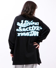 RE730 モンスターシルエット ロングスリーブ Tシャツ