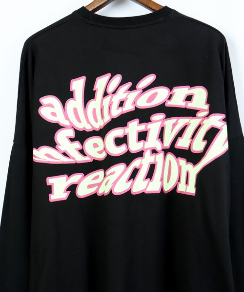 RE730（アールイーセブンサーティー）の「RE730 モンスターシルエット ロングスリーブ Tシャツ（Tシャツ/カットソー・メンズ・ホワイト×ブルー/ブラック×ホワイト/ブラック×ライム/ホワイト×イエロー・M/L）」の10枚目の写真