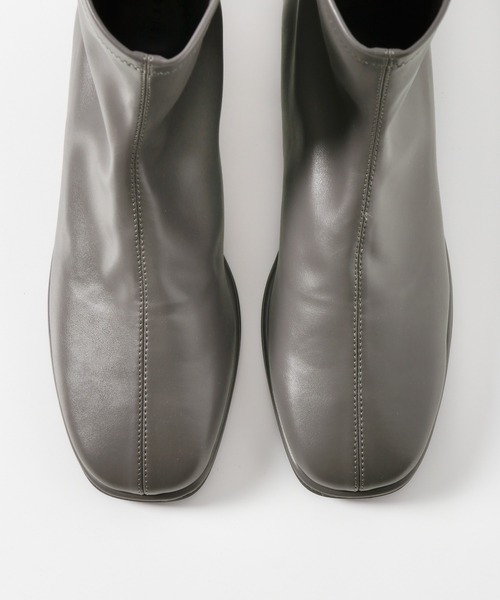 SENSE OF PLACE by URBAN RESEARCH（センスオブプレイスバイアーバンリサーチ）の「スクエアトウセンターシームストレッチローブーツ（その他シューズ・レディース・ブラック/ブラウン/グレー/アイボリー/ブラウン系その他・SMALL/MEDIUM/LARGE）」の13枚目の写真