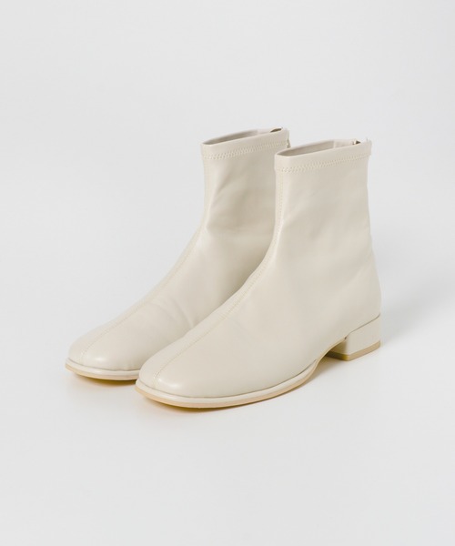 SENSE OF PLACE by URBAN RESEARCH（センスオブプレイスバイアーバンリサーチ）の「スクエアトウセンターシームストレッチローブーツ（その他シューズ・レディース・ブラック/ブラウン/グレー/アイボリー/ブラウン系その他・SMALL/MEDIUM/LARGE）」の17枚目の写真