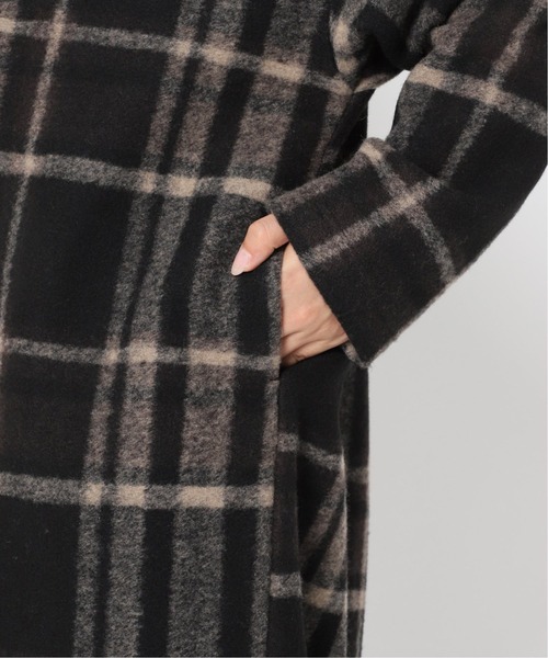 Simplicite(サンプリシテ)の「ライトニットガウンコート(その他アウター・レディース・ブラック/ブラウン・FREE)」の14枚目の写真