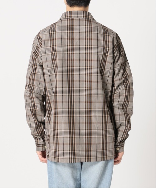 417 EDIFICE（フォーワンセブンエディフィス）の「◆【fosterr / フォスター】 SHIRT OPEN COLLAR / オープンカラーシャツ（シャツ/ブラウス・メンズ・グレー/ブラウン/ベージュ/ブルー・MEDIUM/LARGE）」の11枚目の写真