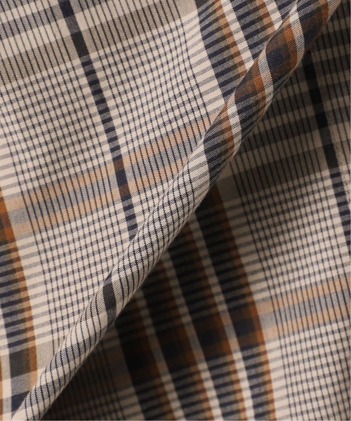 417 EDIFICE（フォーワンセブンエディフィス）の「◆【fosterr / フォスター】 SHIRT OPEN COLLAR / オープンカラーシャツ（シャツ/ブラウス・メンズ・グレー/ブラウン/ベージュ/ブルー・MEDIUM/LARGE）」の9枚目の写真