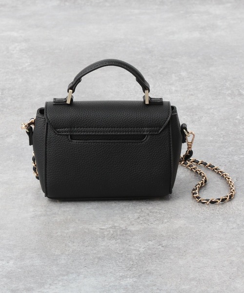 A part by(アパートバイ)の「カギツキミニショルダーバッグ 238025(ショルダーバッグ・レディース・ブラック/オフホワイト・FREE)」の8枚目の写真