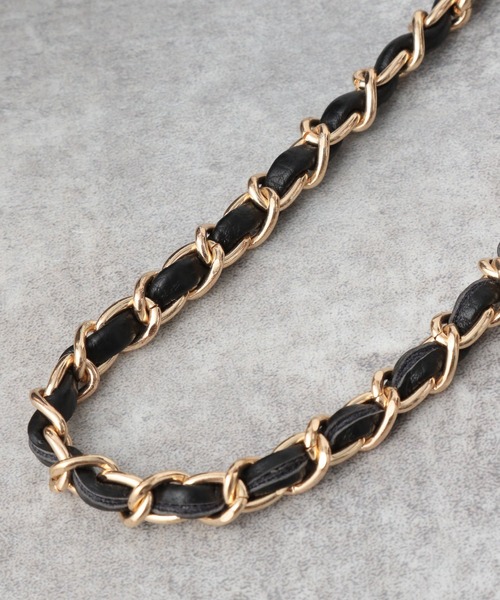 A part by(アパートバイ)の「カギツキミニショルダーバッグ 238025(ショルダーバッグ・レディース・ブラック/オフホワイト・FREE)」の14枚目の写真