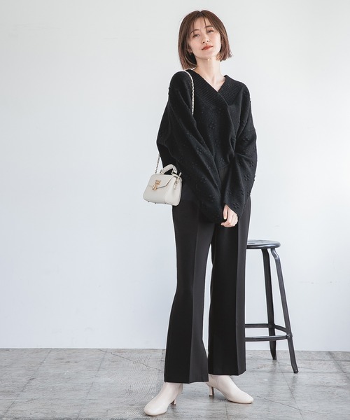 A part by(アパートバイ)の「カギツキミニショルダーバッグ 238025(ショルダーバッグ・レディース・ブラック/オフホワイト・FREE)」の17枚目の写真