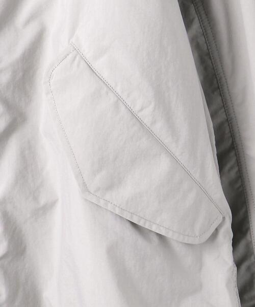 THE NORTH FACE（ザノースフェイス）の「【別注】＜THE NORTH FACE PURPLE LABEL＞ パーテックス M-51 コート（モッズコート・メンズ・ライトグレー/ダークグレー・SMALL/MEDIUM/X-LARGE/LARGE）」の5枚目の写真