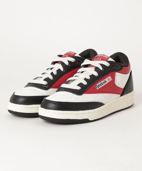 Reebok（リーボック）の「クラブシー 85 / Club C Mid II（スニーカー・メンズ・オフホワイト/ホワイト系その他・27.0cm/22.5cm/25.5cm/27.5cm/25.0cm/28.0cm/24.0cm/23.5cm/28.5cm/23.0cm/26.5cm/26.0cm/29.0cm/24.5cm）」の5枚目の写真