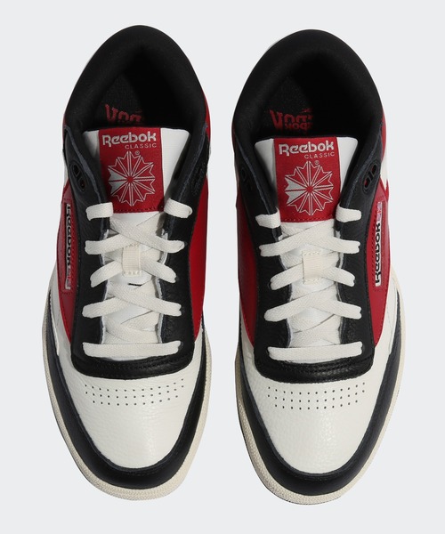 Reebok（リーボック）の「クラブシー 85 / Club C Mid II（スニーカー・メンズ・オフホワイト/ホワイト系その他・27.0cm/22.5cm/25.5cm/27.5cm/25.0cm/28.0cm/24.0cm/23.5cm/28.5cm/23.0cm/26.5cm/26.0cm/29.0cm/24.5cm）」の8枚目の写真