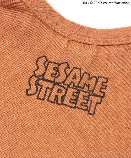 F.O.KIDS(エフオーキッズ)の「セサミストリートコラボTシャツ(Tシャツ/カットソー・キッズ・グレー/オレンジ/ミント・90/80/95/100/110/120/130/140)」の8枚目の写真